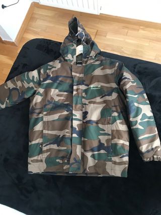 abrigo camuflaje niño