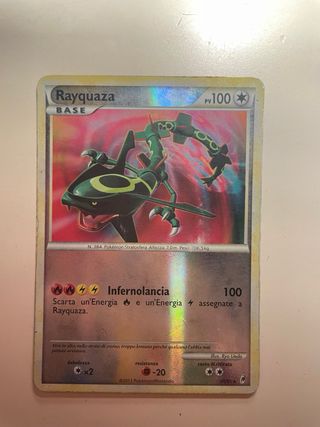 carta pokemon Rayquaza Holo