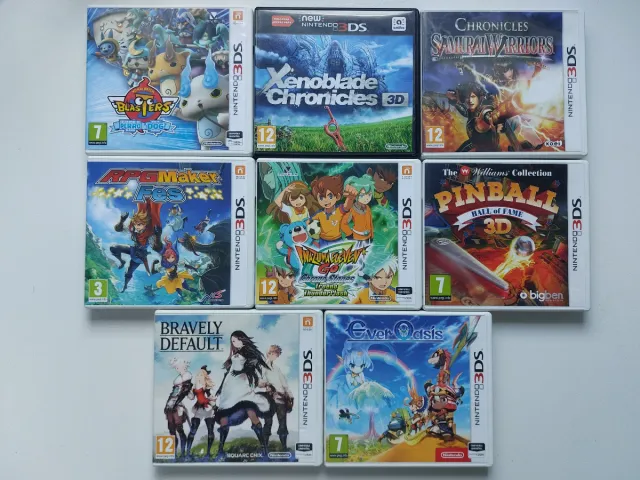 Giochi per Nintendo 3DS. Prezzo unitario nella pubblicità.
