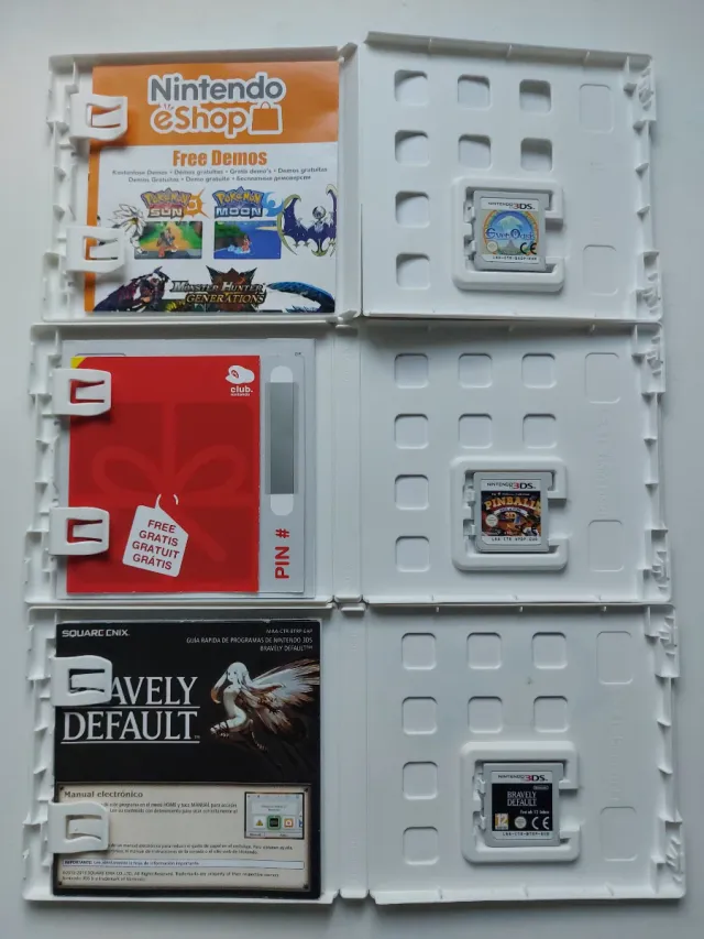 Giochi per Nintendo 3DS. Prezzo unitario nella pubblicità.