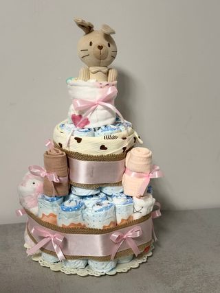 Torta di pannolini pronta!