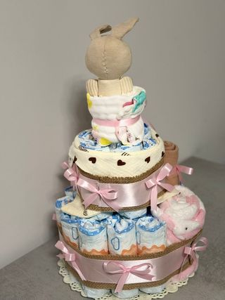 Torta di pannolini pronta!