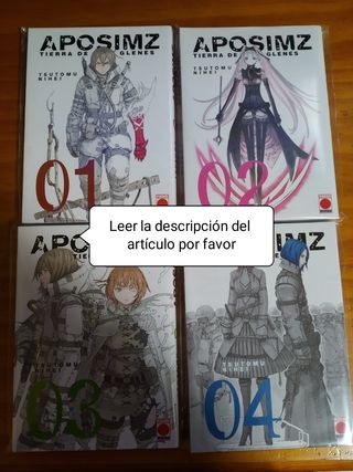 Aposimz Tierra de Glenes (Manga) 1-4