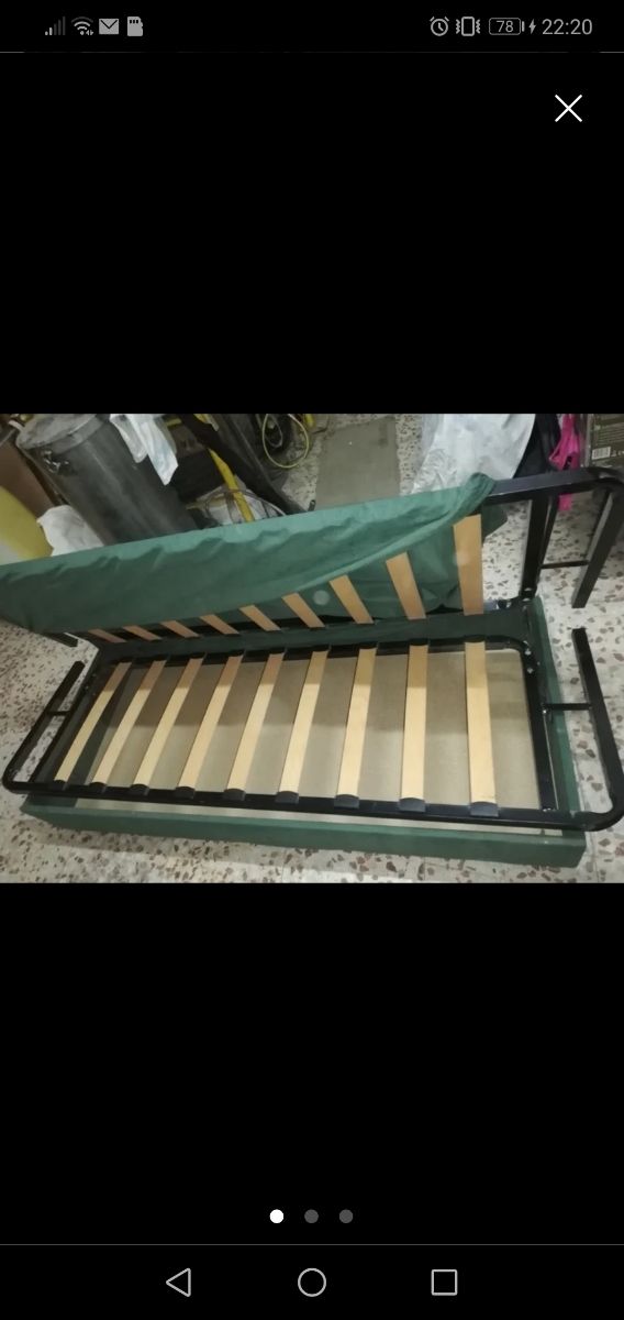 Estructura sofá cama clip clap somier armazón