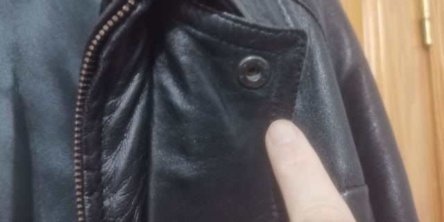 Chaqueta de cuero talla 54