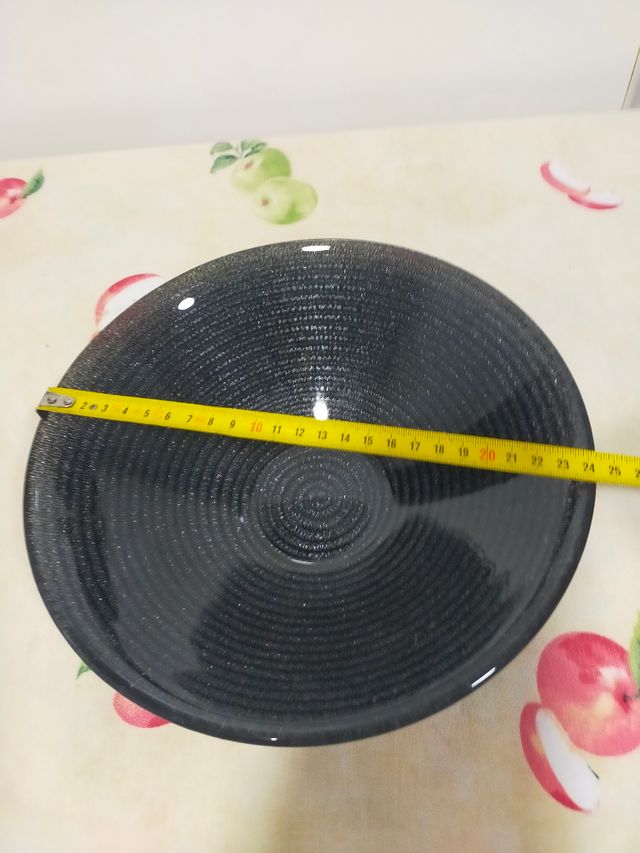 Ensaladera/fuente de cristal