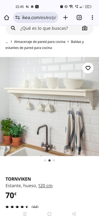 Estante Tornviken Ikea