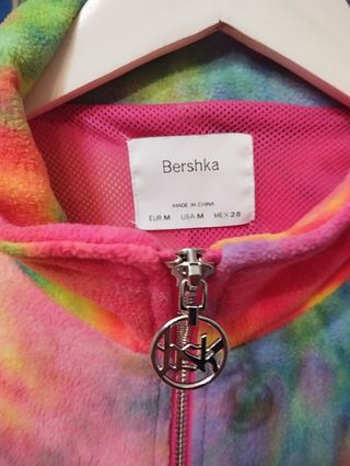 Chaqueta multicolor Bershka 