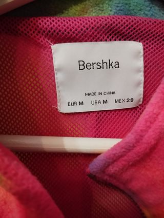 Chaqueta multicolor Bershka 