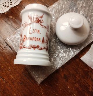 Antico contenitore porcellana Richard Ginori