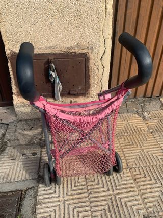 Carrito muñeco baby born 
