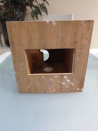 Castillo de madera artesanal