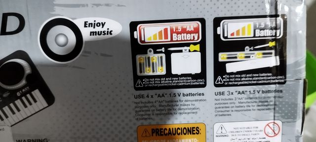 Teclado inalámbrico niños