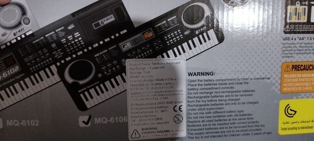 Teclado inalámbrico niños