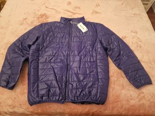 Chaqueta de pluma hombre azul oscuro Nueva