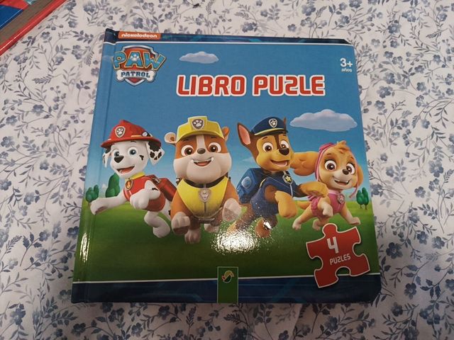 Libro puzzle patrulla canina