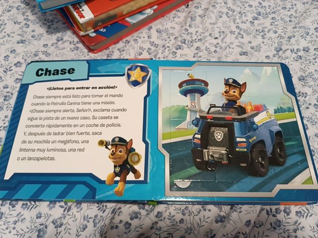 Libro puzzle patrulla canina