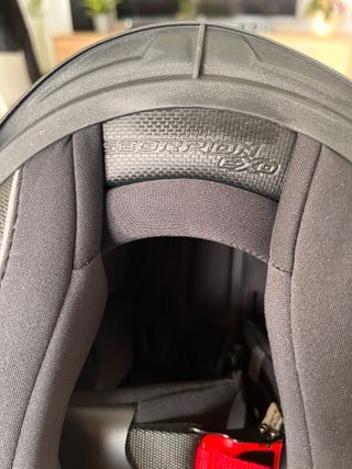 Casco moto Scorpion negro
