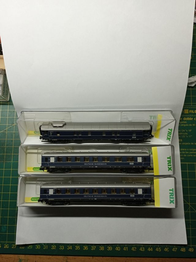 Minitrix Rheingold escala n vagones