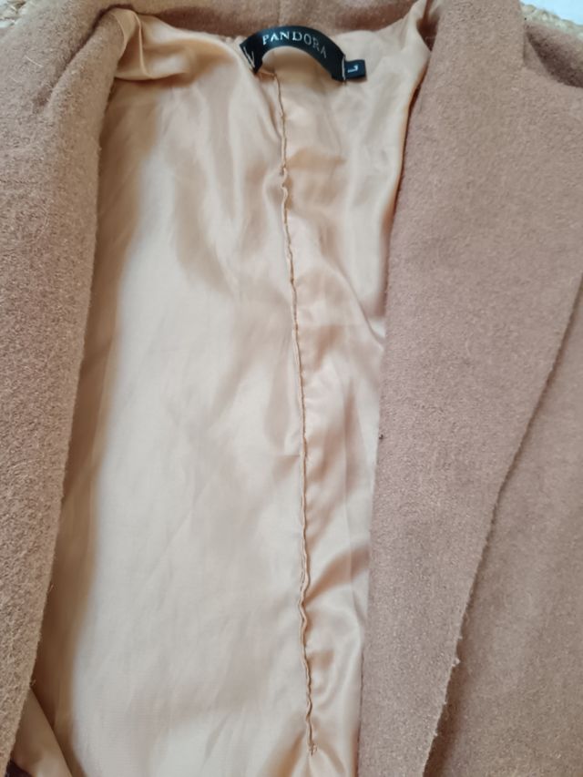 Chaqueta larga paño T.M