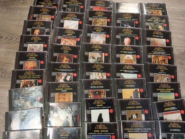 Lote de 45 CD de música clásica