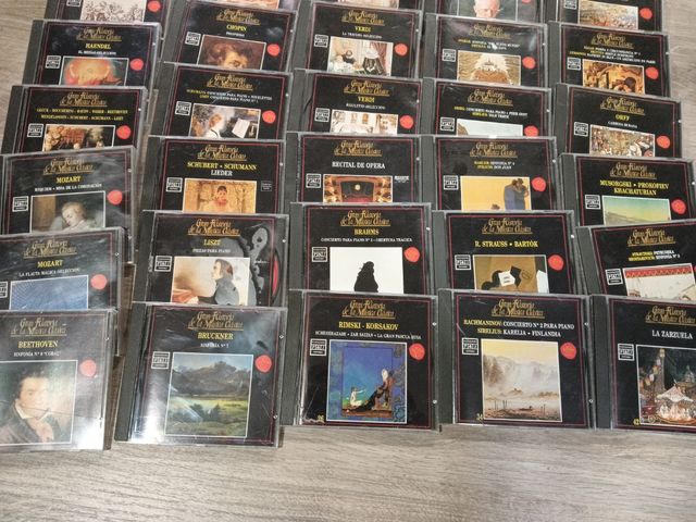 Lote de 45 CD de música clásica