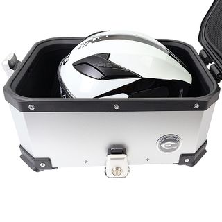 BAUL 30 LITROS CON PARRILLA GRIS