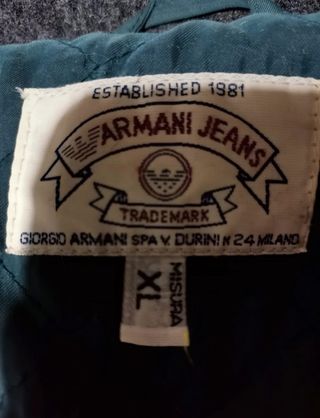 Abrigo Armani 