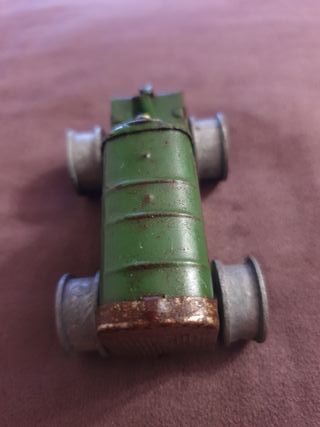 1940/50 Trator de lata Minic Toys Tri-Anc de corda