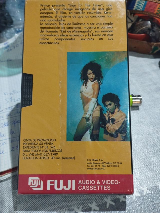 VIDEO( PRINCE,SIGNO THE TIMES) NUEVO