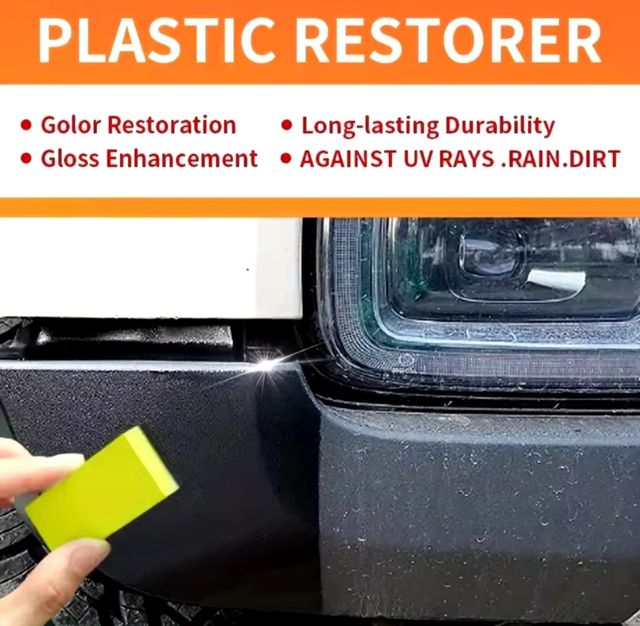 Crema Restauración BRILLO plásticos/Cuero Coche