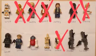 Lego Star wars minifigure