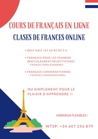 Clases de frances online/ Cours de français