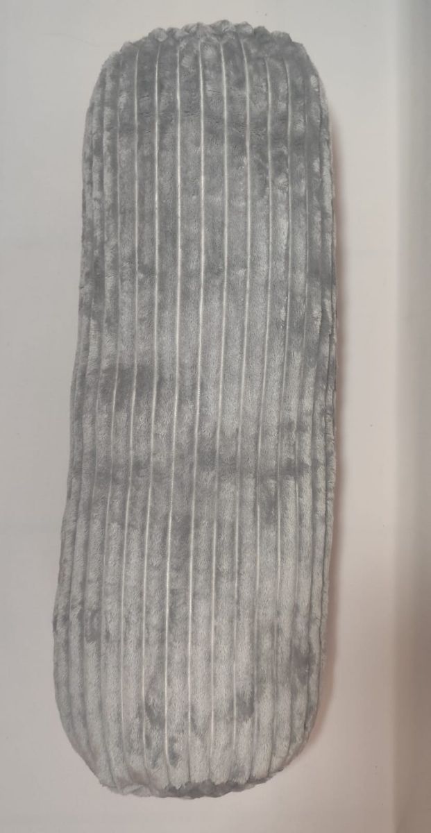 Acogedor cojín cilíndrico