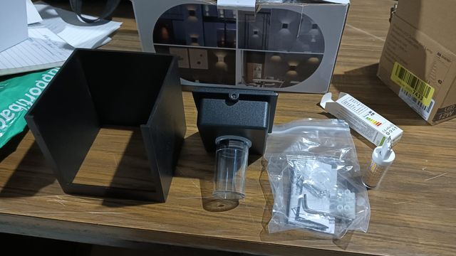 Aplique de pared LED interior exterior 12W Aplique