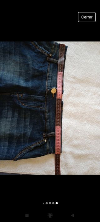 Falda vaquera elástica mujer Stradivarius 42