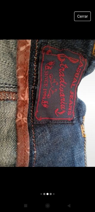 Falda vaquera elástica mujer Stradivarius 42