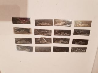 Scalextric Chapas modelos de coches