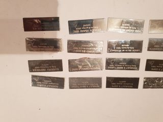 Scalextric Chapas modelos de coches