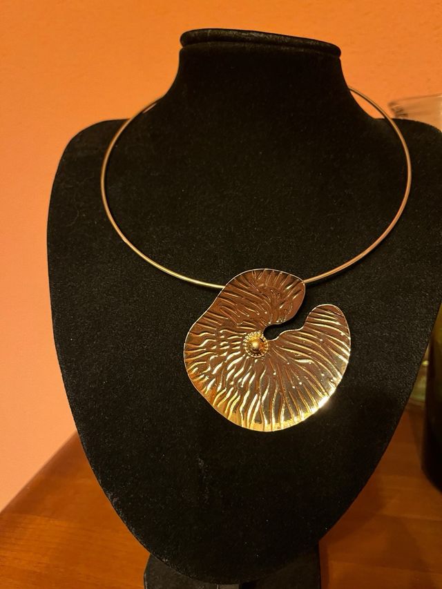 Choker aro +colgante