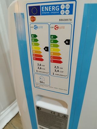 Climatizador frío y calor
