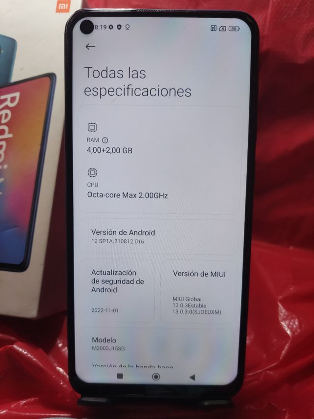 REDMI NOTA 9