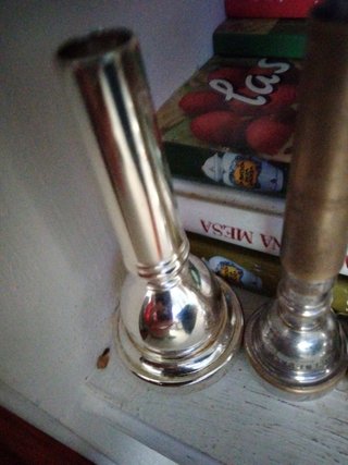 Boquilla de trombón a estrenar.