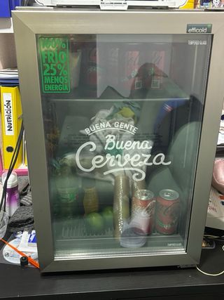 Nevera minibar expositora 