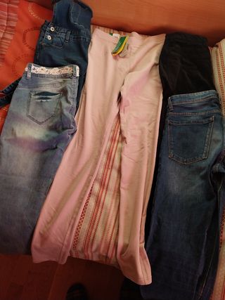 5 pantalones sin estrenar 12-14 años