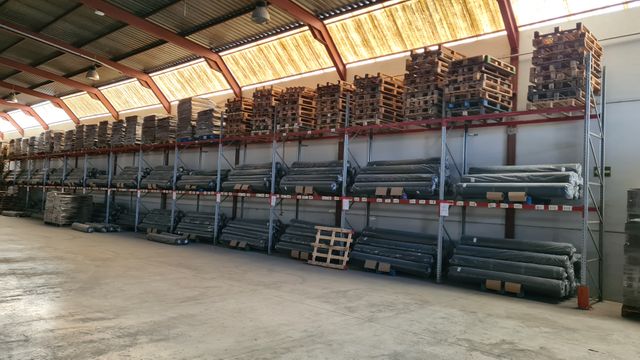 LOTE ESTANTERÍAS PARA PALETIZADO