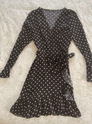 Vestido mini lunares