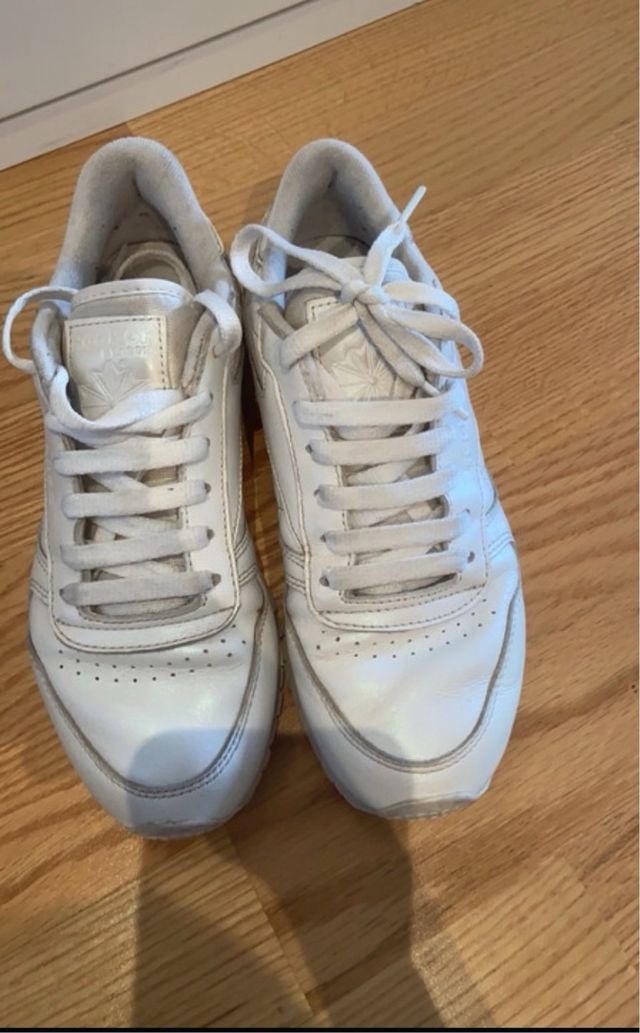 Reebok Classic blanco iriscente