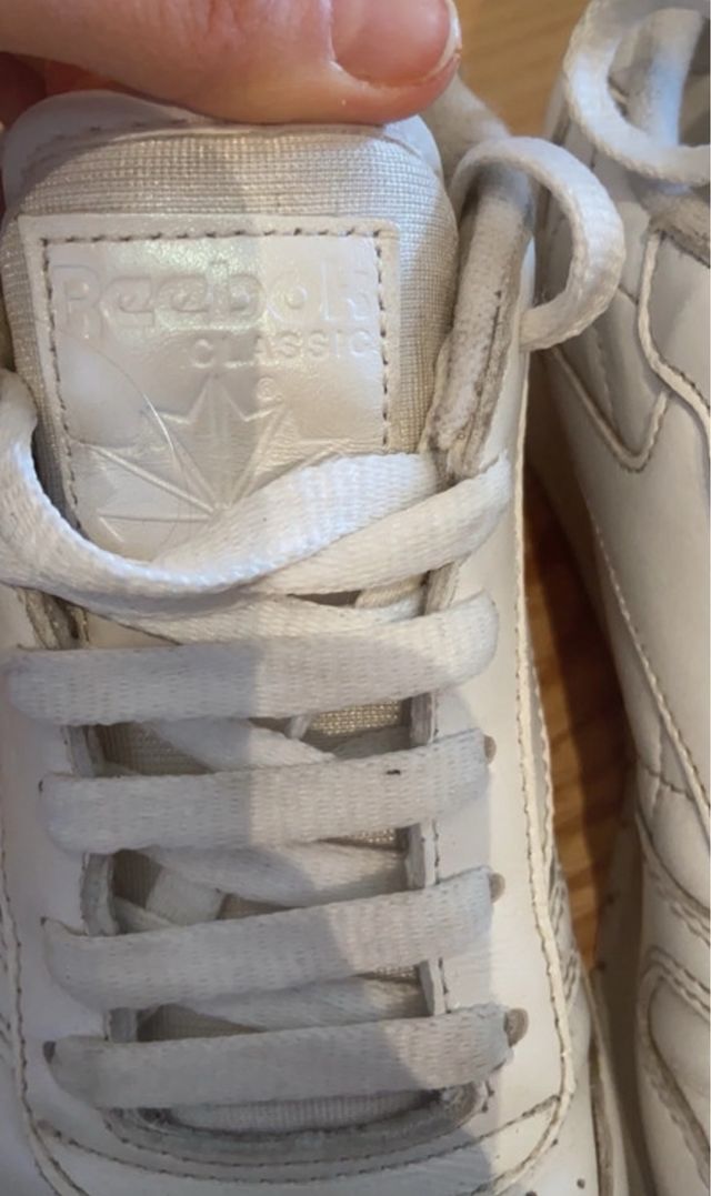 Reebok Classic blanco iriscente