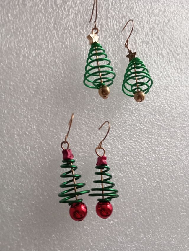 Lotto orecchini Natale